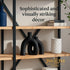 Jas & Jax Goods Set Matte Black Ceramic Vase - Modern Hug Donut Ceramic Vases by , Minimalistic Nordic Home Decor