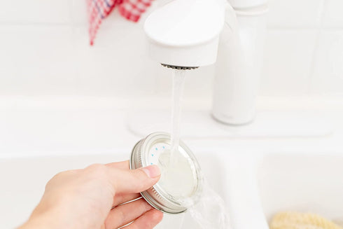 Dissolvable Food Labels for Canning - 250 Labels for Pantry, Food Containers, Mason Jar Storage - Made in USA