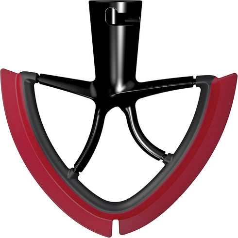 New Metro Design Beater Blade Metal TH-MR Compatible with KitchenAid 4.5-5 Qt Tilt-head Stand Mixer, Red by New Metro Design