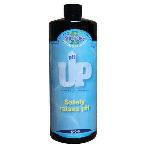 Microbe Life Hydroponics pH Up pH Control Liquid, Premium Buffering for pH