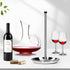 Wine Decanter Drying Stand with Silicone Head, Detachable Shelf Rack Holder with Drip Catching Base (Decanter Not