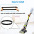 Vacuum Belt Replacement for Bissell PowerForce PowerBrush Pet, Fits Models 2910, 2910W, 2987, 2806, 28068