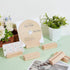OLYCRAFT 20PCS Wood Name Card Holders, Mini Blackboard Table Number Stands for Wedding Party Events Decoration - 13g/pc