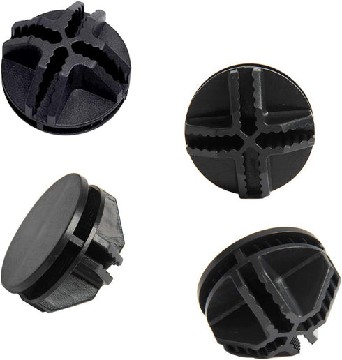 40 Pieces Plastic Storage Cube Connectors, Wire Cube Connectors for Modular Closet Storage Organizer (Black)