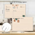 YOJO Handcrafted Recipe Box: Wooden Recipe Box with 50 Double Sided 4x6 Recipe Cards and 6 Dividers