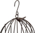 2-Plant TJ Global Iron Birdcage Hanging Planter, Metal Wire Flower Pot Basket Wrought Iron Plant Stands for Plants