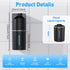 3 350ml Fantictas Automatic Soap Dispenser,Touchless Hand Wall Mount Rechargeable Gear Adjustable Electric Soap