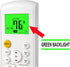 Replacement Remote Control for hOmeLabs HME030363N HME030364N HME030356N HME030357N HME030358N HME030359N HME020379N
