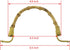 Bamboo Teapot Handle for Ceramic and Pottery Tea Pots, Unique Purses
