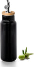 Nucookery Ceramic Olive Oil Dispenser Bottle for Kitchen, 14 oz Opaque Vinegar