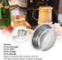 51mm Non Pressurized Filter, Stainless Steel Reusable Coffee Machine Strainer Bowl, Single Basket for De Longhi