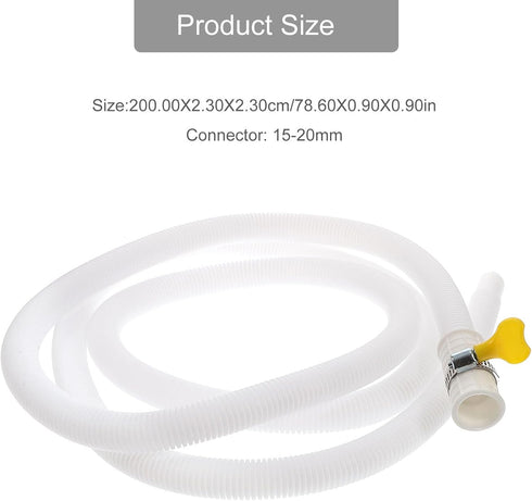 DOITOOL Air Conditioner Drain Hose for Portable Washing Machine, Inlet Hose for Washer Machine Drain Hose