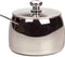 RSVP International 8 oz Stainless Steel Sugar Bowl with Lid and 4.5" Spoon