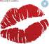 Valentine's Day Decorations - Home Decor Lipstick Lips Kiss Window Sticker, Reusable Double Sided Cling Decal