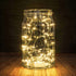 2 50LEDs 2 16.4) BXROIU x Fairy Lights Battery Operated, Silver Wire Mode Chains String Lights for Bedroom Christmas