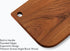 Single Block Wooden Cutting/Chopping/Serving Board for Vegetables, Cheese, Charcuterie | Acacia Wood | 13 * 8.5 Inch | Handcrafted in India