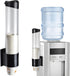 LBTING Cup Dispenser, Water Cooler Pull Type Holder for 7oz - 12oz Cone or Flat Bottom Cups, Black
