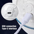 Humidifiers for Kids Nursery, Mini Cool Mist Ultrasonic Diffuser with Nightlight, Auto-Shut Off for Home