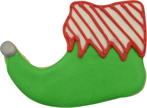 R&M Elf Shoe Tinplated Cookie Cutter, 3.5"