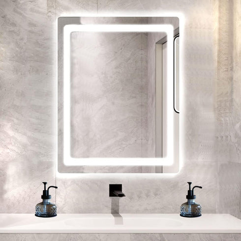 Glass Soap Dispenser, Farmhouse Style with Cylindrical Shape, Refillable Pump for Kitchen and Bathroom Countertop