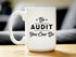 Be Audit You Can Be - Funny Accounting Coffee Mug Gift for Accountants - Large 15oz White Ceramic Mug