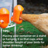 Labodey (5 Pack) Large Chicken Waterer Cups Automatic with Anti-Roosting Cover | Poultry Waterer Cups Suitable