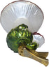 Kurt Adler 2-Piece Glass Clip-On Mushroom Ornament Set, 4-Inch, Christmas