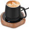 Coffee Mug Warmer for Desk - Wooden Auto Shut Off Drink Warmer