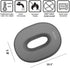 Silicone Number Cake Pan Large 3D Mold for Baking, DIY Baking Mold for 6/60/9/90th Birthday Wedding Anniversary