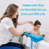 8 1.5" 5 Elbow Set Bath Kneeler Suction Cups & Padding.Certified Non Toxic Bath Kneeling Pad for Bath Tub & Bath