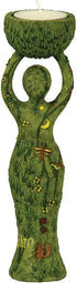 VERSAINSECT International Polyresin T-Light Holder, Nurturing Goddess (32438)