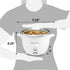 ERC-2010 10 Elite Gourmet Electric Rice Cooker with Stainless Steel Inner Pot Makes Soups, Stews, Grains, Cereals, Keep