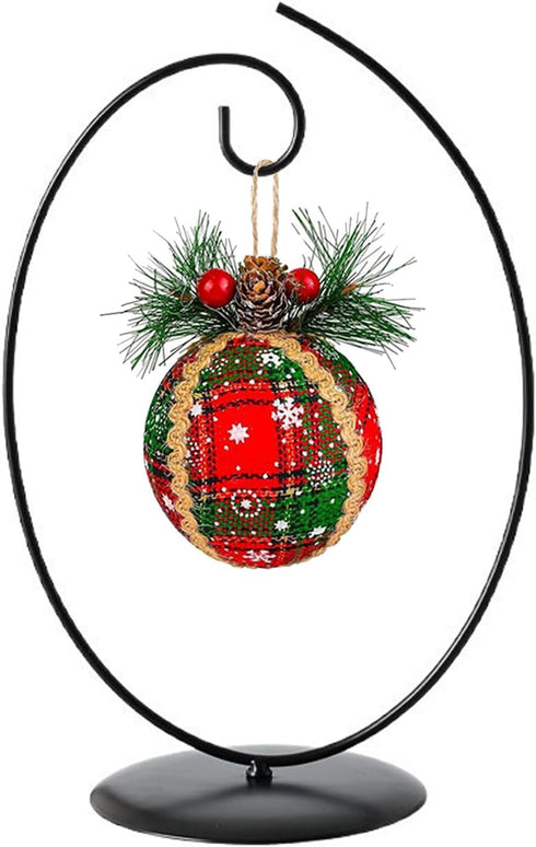 Maibloln Ornament Display Stand Hanger Rack Hook Chrismas Ornament Party Decoration Holder Air