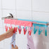 TamBee Travel Hangers, Foldable Portable Clothes Drying Hanger with 6 Clips, Pack of 3
