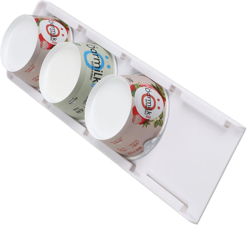 Yogurt Organizer for Fridge, Yogurt Holder for Refrigerator Greek and Vegan Yogurt