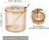 6 Pack,Seasoning Set Acrylic Condiment Spice Jars,Condiment Spice Box With Lids and Spoons and Tray,Clear Plastic
