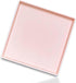 Pink Square Tray - 11 Inch Decorative Organizer Tray for Vanity, Bathroom