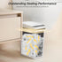 2.6 Commercial FRESHLIX Bathroom Garbage Can with Lid, Gallon Diaper Trash Can, Automatic Trash Cans Touchless, Slim