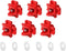YAFIYGI 6Pack Horizontal Automatic Poultry Nipples - Easy Install Chicken Quail Duck Watering