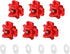YAFIYGI 6Pack Horizontal Automatic Poultry Nipples - Easy Install Chicken Quail Duck Watering