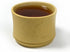 Teacup 80ml Chinese Clay Zisha Kungfu Cup, 2pcs Anaglyph Bamboo (Yellow Duan)