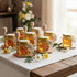 Ahhute 20 Pack 1.5oz Honey Jar, Mini Honey Jars with Dipper, Glass Honey Pot Baby Shower Favors, Party Favors & Wedding