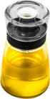 TINMIX Leak-proof Oil Dispenser Bottle: 160 ml/5.4 oz Glass Olive Oil and Vinegar Cruet for Outdoor Camping, Well