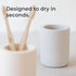 Selegna Drying Stone Toothbrush Holder, Diatomite Toothbrush Holders for Bathroom, Quick Drying Electric Toothbrush