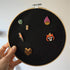 REOVE Wall Hanging Pin Collection Display Stand, Enamel Pin Display Holder Board for Wall Decoration