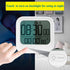Small Vibrating Alarm Clock, Digital Large Display Magnetic Pomodoro Timer, Loud or Silent Volume, 12/24H