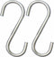 Heavy Duty S Hooks, Large 304 Stainless Steel Metal Hook, Rust Proof for Garden Outdoor Tools