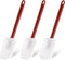 Silicone Rubber Spatula and Spoon Set of 3, High Heat Spatula for Cooking