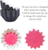 FANDOL Reusable Wax Melt Warmer Liners, Leakproof Candle Warmer Liners for Electric Wax Warmers, 25pcs Black