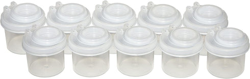 Hall Brothers Mini Spice Jars Set of 10 with Sifter and Cap (15) for Outdoors
